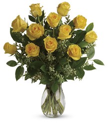 Say Yellow Bouquet from Beecher Florist, flower delivery in Beecher